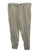 Luca Faloni Size 50 Beige Linen Solid Waist Tie Khakis Men's Pants Beige / 50