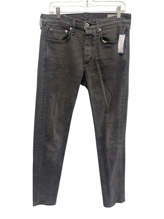 Rag & Bone Size 32 Gray Cotton Blend Solid Skinny Men's Pants Gray / 32