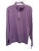 Holderness & Bourne Size M Purple Synthetic Solid Quarter Zip Long Sleeve Shirt Purple / M