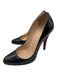 Christian Louboutin Shoe Size 36.5 Dark Brown Patent Leather Almond Toe Pumps Dark Brown / 36.5