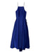 B&A Size 6 Cobalt Blue Polyester Spaghetti Strap Square Neck Full Skirt Gown Cobalt Blue / 6