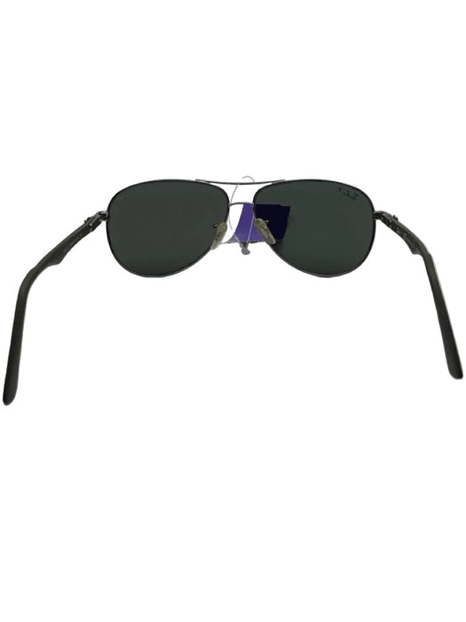 Ray Ban AS IS Silver & Green Metal Aviator Men's Sunglasses