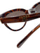 Prada Orange & Brown Acetate Tortoise Cat Eye Logo Sunglasses Orange & Brown