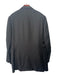 Cornelliani Black & Tan Wool Striped 3 button Men's Suit 56L