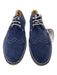 Ted Baker Shoe Size 10 Blue & White Suede Solid Dress Men's Shoes 10