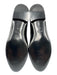 Prada Shoe Size 37.5 Black Leather Tassels Almond Toe Loafers Black / 37.5