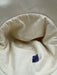 Hatattack Cream & Blue Cotton Wide Brim Stripe Sun Hat Cream & Blue