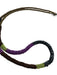No Brand Blue, Purple, Green Beaded Lobster Clasp Stripe Necklace Blue, Purple, Green