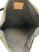 Clare V Dark Blue Pony Hair Gold Zipper Pouch Crossbody Bag Dark Blue / S