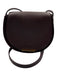 Cuyana Plum Purple Leather Magnetic Flap Gold Hardware Crossbody Bag Plum Purple / XS