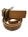 By Malene Birger Light Brown Leather Brass Buckle Belts Light Brown / S