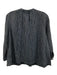 Toast Size XS Blue & Gray Linen 3/4 Sleeve Stripe Buttons Top Blue & Gray / XS