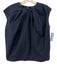 Soeur Size 34 Dark Blue Cotton & Polyamide Sleeveless Gathered Neckline Top Dark Blue / 34