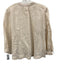 Toast Size XS Cream Linen 3/4 Sleeve Buttons Gathered Detail Top Cream / XS