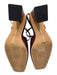 Dolce Vita Shoe Size 7.5 Bordeaux Red Leather Upper Square Toe Slingback Pumps Bordeaux Red / 7.5