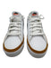 Nike Shoe Size 7.5 White, Black, Brown Leather Lace Up Low Top Sneakers White, Black, Brown / 7.5
