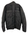 The North Face Size M Black Nylon Solid Fur Lined Zipper Men's Jacket Black / M