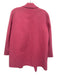 Theory Size M Pink Wool & Cashmere Open Front Felt back Slit Pocket Coat Pink / M
