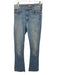 Mother Size 28 Light Wash Cotton Mid Rise Boot Cut distressed Jeans Light Wash / 28