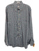 Peter Millar Size L Blue & Brown Cotton Plaid Button Up Men's Long Sleeve Shirt Blue & Brown / L