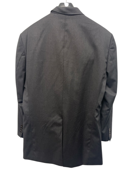 Hugo Boss Gray Wool Blend Solid 3 button Men's Suit Gray / 42R