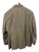 Hickey Freeman Tan Wool Blend Solid 2 Button Men's Suit Tan / Est 42