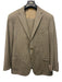 Hickey Freeman Tan Wool Blend Solid 2 Button Men's Suit Tan / Est 42