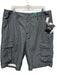 Oakley NWT Size 38 Gray & Black Synthetic Plaid Khakis Men's Shorts Gray & Black / 38