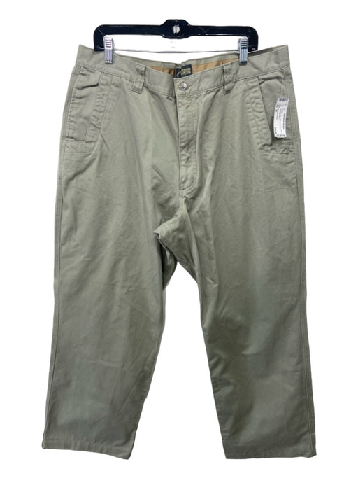 Mountain Khakis Size 40 Seafoam Cotton Solid Khakis Men's Pants 40