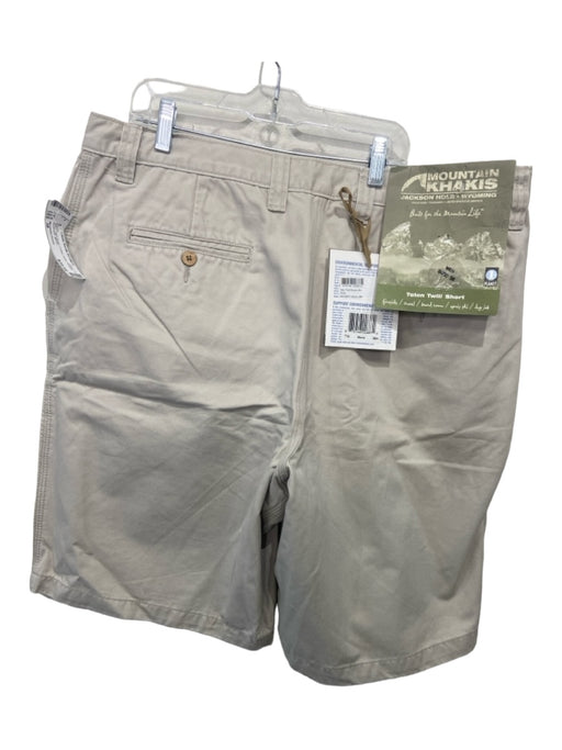 Mountain Khakis NWT Size 38 Light Beige Cotton Solid Khakis Men's Shorts 38