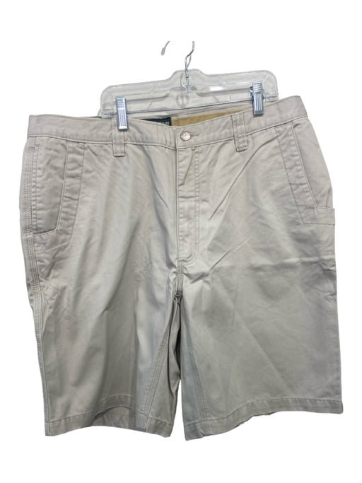 Mountain Khakis NWT Size 38 Light Beige Cotton Solid Khakis Men's Shorts 38