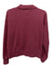 Isabel Marant Etoile Size S Berry Pink Cotton Blend Long Sleeve Logo Sweater Berry Pink / S