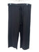 Frank & Eileen Size S Black Cotton Drawstring Waist Wide Leg Raw Hem Sweat Pants Black / S