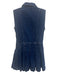 Reformation Size 2 Dark Wash Cotton Sleeveless Button Detail Mini Dress Dark Wash / 2