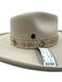 Biltmore Vintage Couture Beige Wool Embroidered Fedora Hat Beige