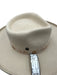 Biltmore Vintage Couture Beige Wool Embroidered Fedora Hat Beige