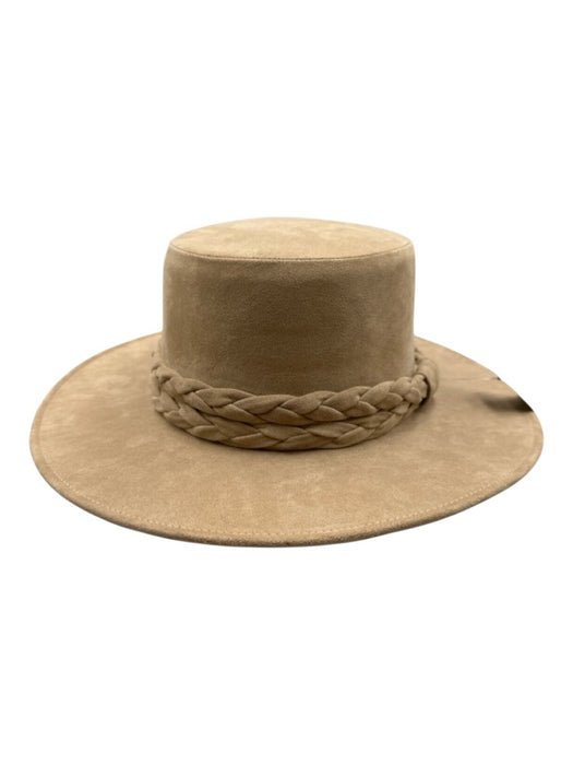 ASN Beige Braided Detail Hat Beige / One Size