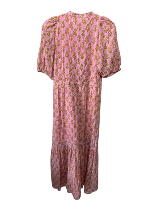 India Collection Emerson Fry Size XS Pink & Orange Organic Cotton Dress Pink & Orange / XS
