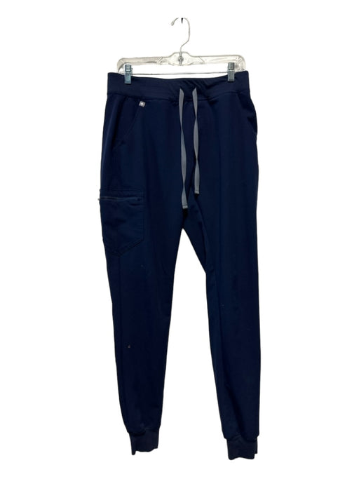 Figs Size MT Navy Polyester Blend Drawstring Jogger Athletic Pants Navy / MT
