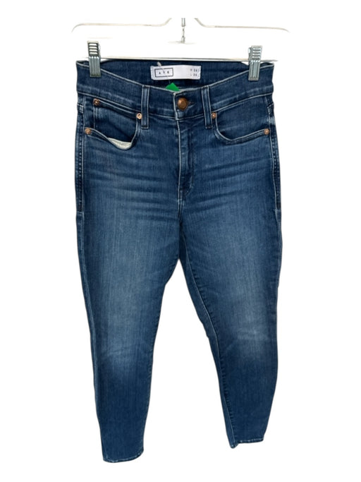 AYR Size 26 Med Dark Wash Cotton Blend Mid Rise Skinny Jeans Med Dark Wash / 26