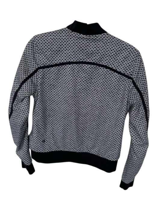 Lululemon Size 6 Black & White Dots Full ZIp Athletic Jacket Black & White / 6