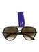 Ray Ban Brown Acetate Tortoise shell Aviator Sunglasses Brown