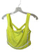 Free People Movement Size M Neon Yellow Nylon Blend Cross Back Cropped Top Neon Yellow / M