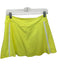 Free People Movement Size M Neon Yellow Nylon Blend Stripped Detail Mini Skort Neon Yellow / M