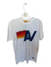 Aviator Nation Size M White & Multi Cotton & Polyester Short Sleeve Logo Shirt White & Multi / M