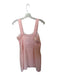 Rachel Zoe Size S Pink Polyester Blend Gingham Tweed Gold Buttons Mini Dress Pink / S