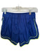FP Movement Size M Blue & Neon Green Nylon & Polyester Elastic Waist Shorts Blue & Neon Green / M