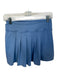 Vuori Size S Blue Recycled Polyester Blend Waist Band Back Pleat Athletic Skort Blue / S