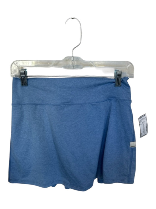 Vuori Size S Blue Recycled Polyester Blend Waist Band Back Pleat Athletic Skort Blue / S