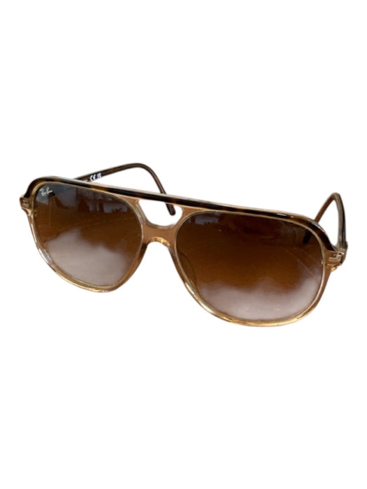 Ray Ban Brown Acetate Tortoise Sunglasses Brown